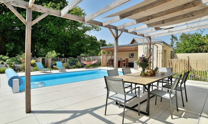 Saint-Cast-le-Guildo House | Maison Gwenan - Maison contemporaine pour 8 proche plage