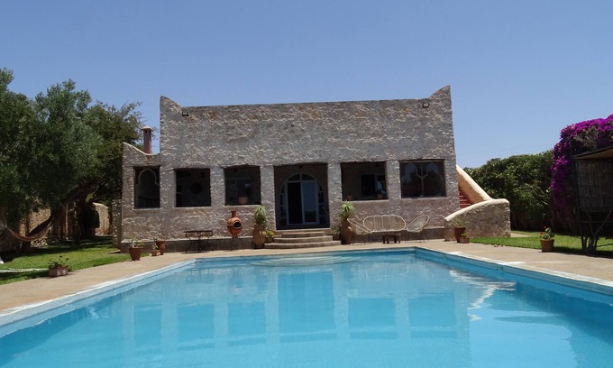 Sidi Kaouki Villa | Maison Mimosa, lovely 3 bedroom villa with a Large pool