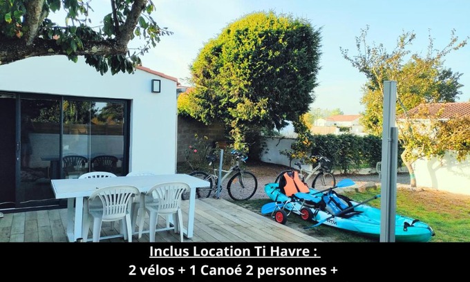 Brem Sur Mer House | Maison Ti Havre avec jardin privé dans village de pêcheurs à Brem sur mer !
