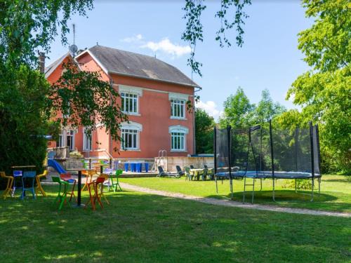 Montier-en-Der House | Manoir 19e 7 chambres, piscine chauffée, parc arboré proche lac en Champagne - FR-1-611-95