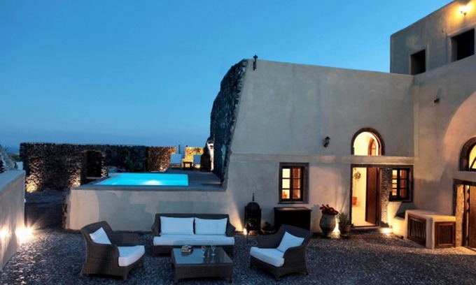 Santorini Villa | Mansion Kyani with Private Pool