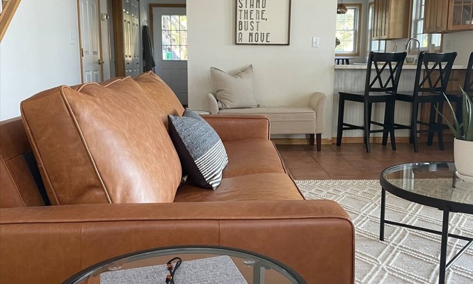 Polk County House | Maple Haven : Modern, year round home on Maple Lake in Mentor, MN