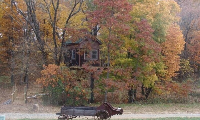 Hardin County Cabin | Maple Oak Tree House by Garden of the Gods in the Shawnee National Forest