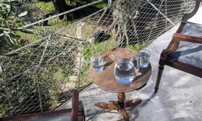 Skala Cabin | Margaritis Treehouse : Nature Escape Just 10 minutes from the Beach