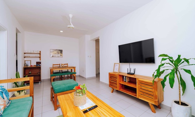 Tunguu Condo | Mariam’s Seaview Condo- in a sustainable gated community near the sea.