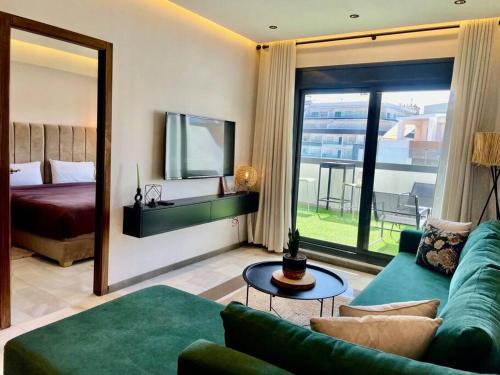 Tangier Apartment | Marina Bay Beach View - 2 Bedroom & Terrace