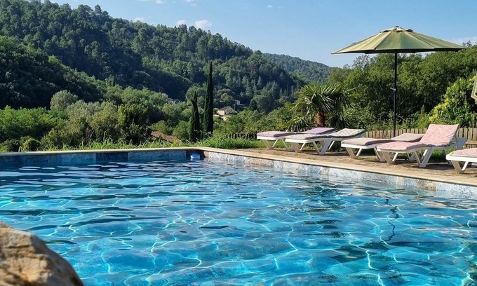 Generargues Other | Mas Anahata - Gîte Shanti, in the heart of nature in a Cevennes farmhouse (8 pers max)