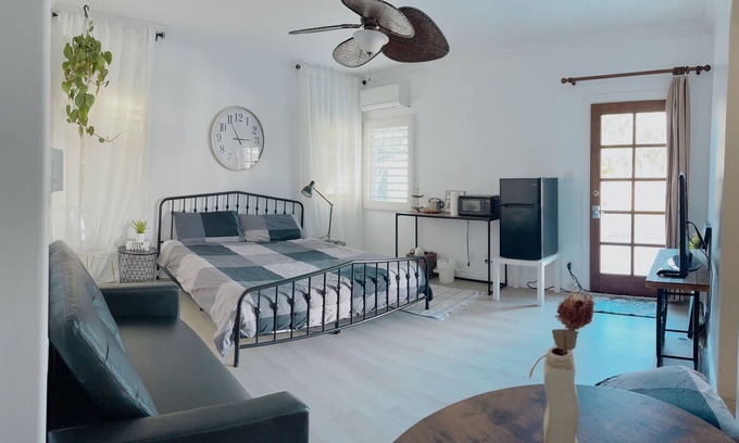 Westminster House | Master Bedroom Large Bathroom in Central O.C