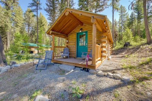 Marion House | McGregor Lake Access Cabin in Wooded Wilderness