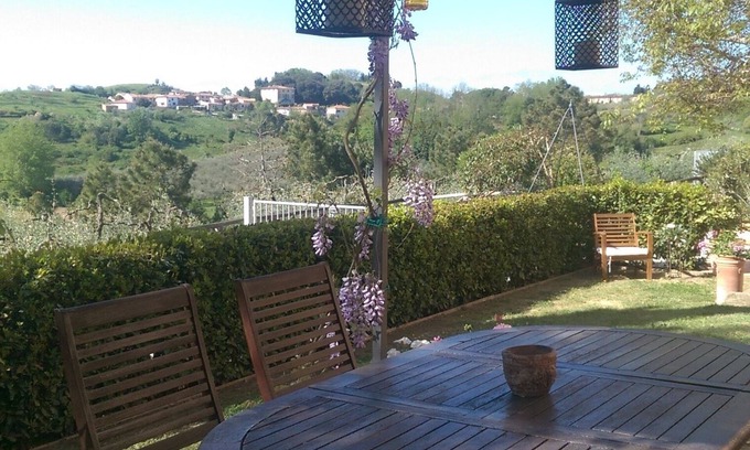 Lari Apartment | Medieval Farmhouse Offers Spectacular Views Over Classic Tuscan Valley