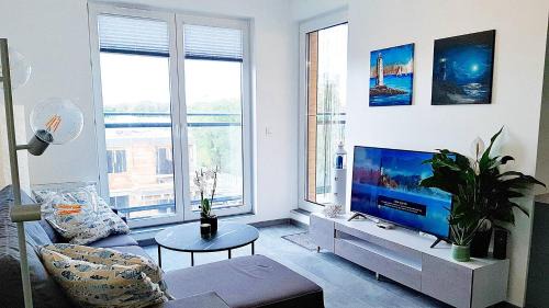 Puck Apartment | Meerblick - widok na morze