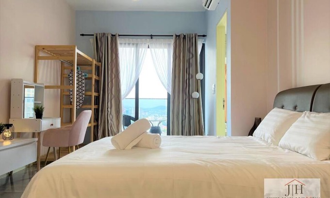 Taman Melaka Raya Apartment | Melaka Imperio Studio City-view-2pax-WIFI A16