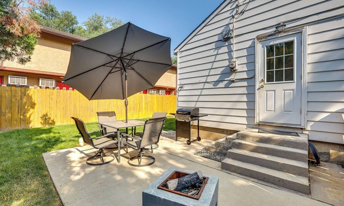 Meridian House | Meridian Townhome w/Patio & Yard: Near Downtown!