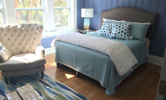 West Cape May Cottage | Merlot Cottage at Willow Creek Vineyard peace and tranquility.