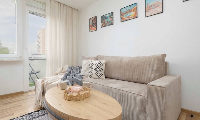 Saska Kepa Apartment | Międzynarodowa 58/60 | Warszawa | Cosy Apartment for 6 people | 2 bedrooms | Sma