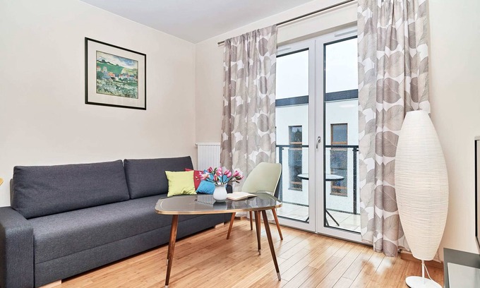 Krzyki Apartment | Miasto Marina C | Bright Apartment | Parking