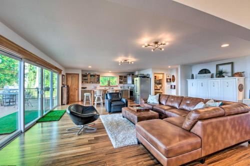 Hansville House | Mid-Century Cabin with Deck and Puget Sound Vistas!