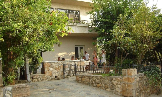 Stoupa Villa | Minas Villa, 5 ensuite bedrooms, 1min walk from Stoupa beach, renovated 2020