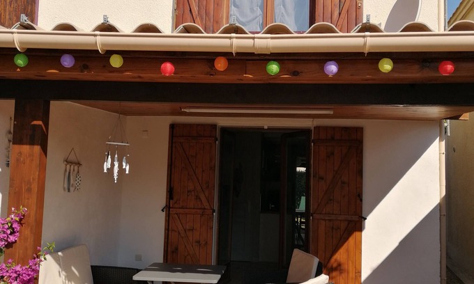 Poggio-Mezzana House | Mini Villa Climatisée les Pieds Dans L'eau