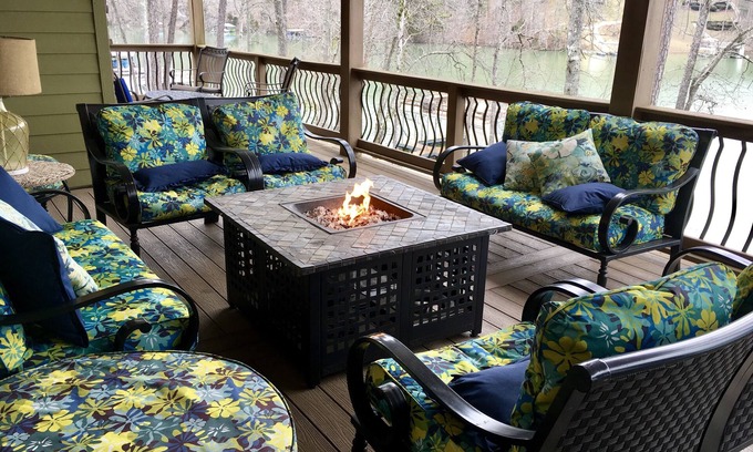 Big Creek House | Minimal Steps to the Lakefront 2 Slip Dock, Hot Tub, 2Kitchen, 2 Ice Makers