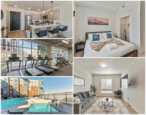 Draper Apartment | Mins to City Center - Hot tub - King Bed