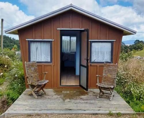 Waikato District Ski Chalet | Miranda Cabin 1 Bedroom, Sleeps 4, No Wifi, Outside Bathroom, No running water in cabin