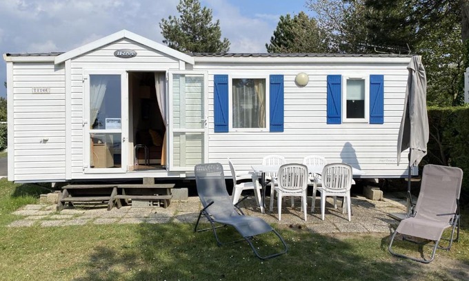 Fouras House | Mobil-home à Fouras : Proche Plage, 2 Chambres, TV, Plancha, Parking, Idéal Famille - FR-1-709-58