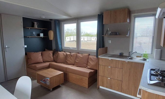 Colleville-sur-Mer House | Mobil-home Confort Plage Omaha Beach
