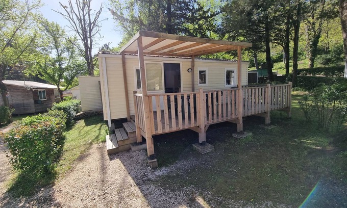 Saint-Jean-de-Valeriscle Ski Chalet | Mobile home Trigano 5 people