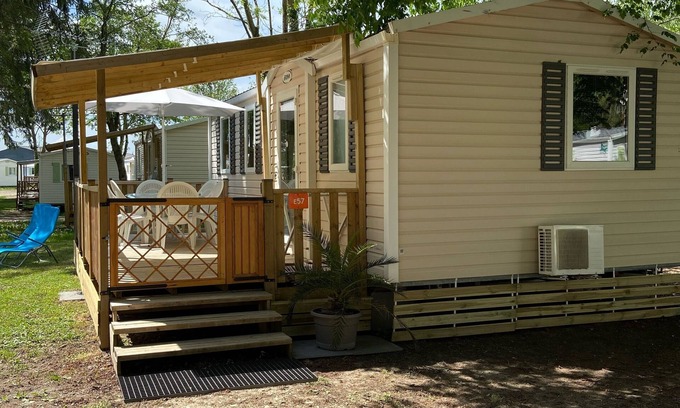 Boofzheim House | Mobile home 6 persons air-conditioned on Camping 3* Boofzheim 15 min Europa Park