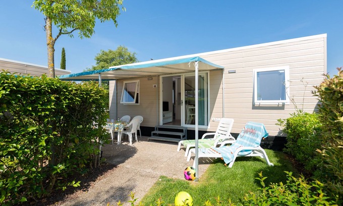Sirmione House | Mobilehome with garden and air conditioning