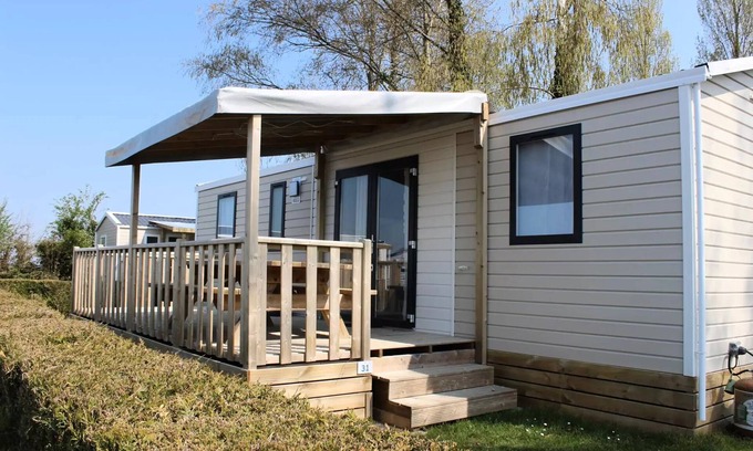 Balleroy House | Mobilhome Nirvana 4 bedrooms + 1 bathroom - 40 m² + semi-covered terrace 8 persons