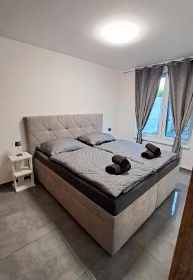 Slovensky Grob Apartment | Moderný 3 izbový dom so záhradou a terasou blízko Bratislavy