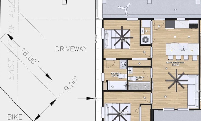Childs Park Apartment | Modern 2BR Poolside Getaway