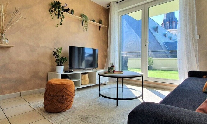 Le Bon Sauveur Apartment | Modern and bright flat | Terrace and Parking