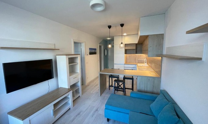 Zapad Apartment | Modern and quiet apartment with air conditioning and private parking