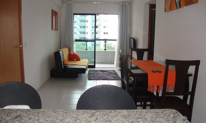 Recife Apartment | Modern apartment, beautifully decorated and furnished, with pool and wifi