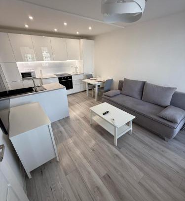 Karlova Ves Apartment | Modern apartment near City Center with easy transport access