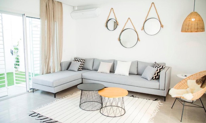 Sidi Daoud Apartment | Modern apt with garden 5mn from Carthage and SidiBou