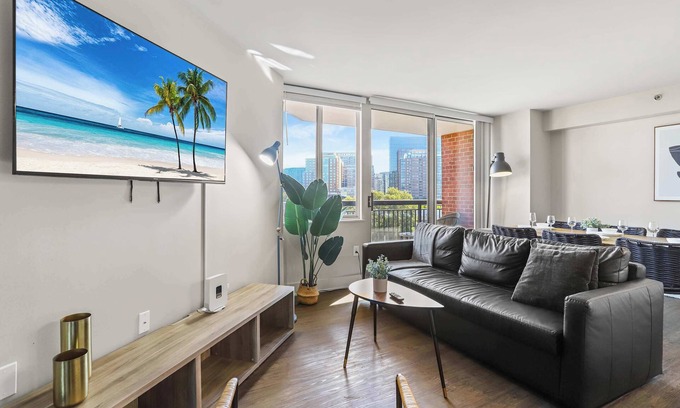 Pentagon City Apartment | Modern Arlington Gem - Stylish Apt with City Views