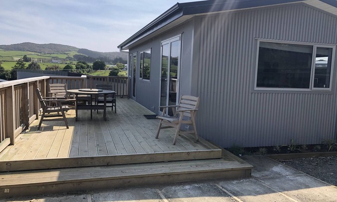 Riverton Cottage | Modern Bach with a Rural view