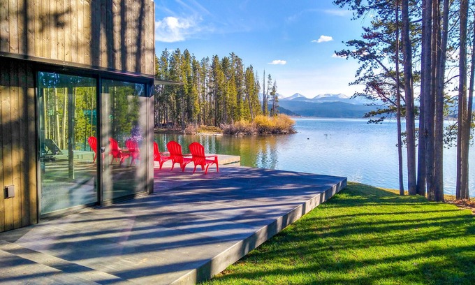 Georgetown Cabin | Modern cabin on Georgetown Lake with incredible views and private dock!
