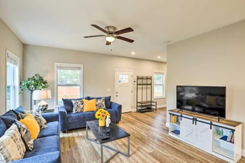 Candler House | Modern Candler Home with Deck and Yard!