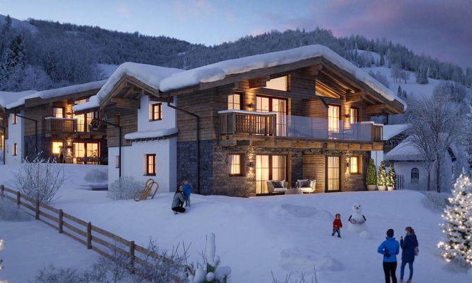 Wagrain Ski Chalet | Modern chalet with pine sauna by the ski lift