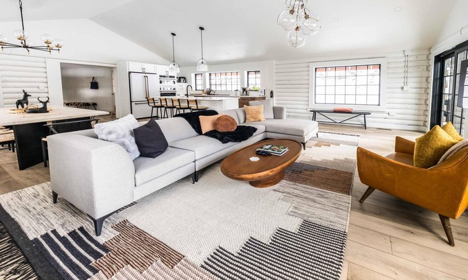Warwick House | Modern Comfort Timeless Charm | Log Cabin Retreat