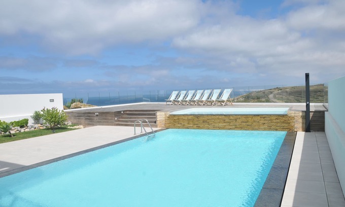 Atalaia House | Modern Eco-Responsible House with Ocean View, Swimming Pool, Surfing, Golf, Tennis
