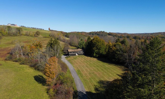 Salt Point House | Modern Farmhouse, Secluded 13 acres, Fenced in Yard, Firepit, Pool