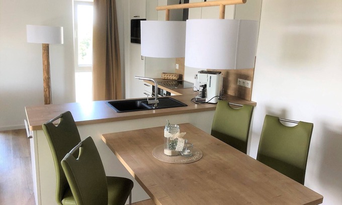Schillig Apartment | Modern, high-quality vacation apartment, sauna, large balcony, close to the beach
