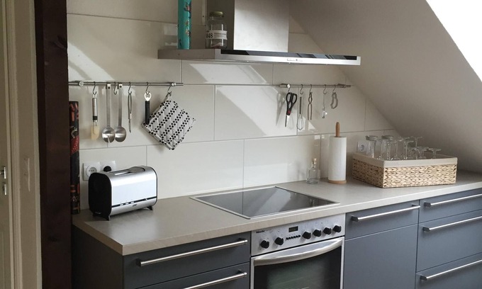 Vogelsen Apartment | Modern holiday apartment in loft style near Lüneburg