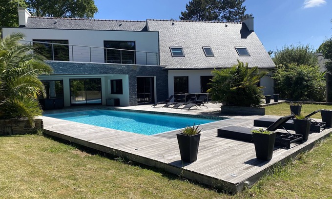 Plomelin House | Modern house 5 minutes from Quimper and 10 minutes from the beaches